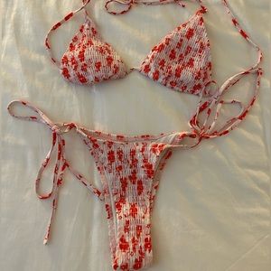 Floral bathing suit - size S